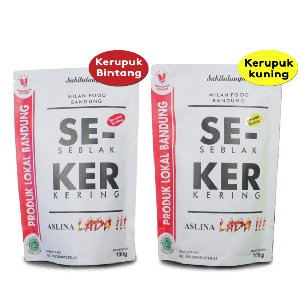 SEKER (Seblak Kering) all variants