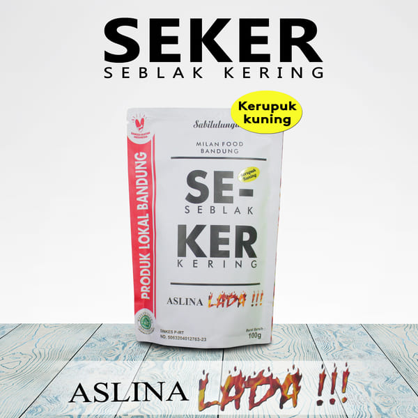 SEKER (Seblak Kering) Kerupuk Kuning