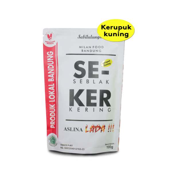 SEKER (Seblak Kering) Kerupuk Kuning