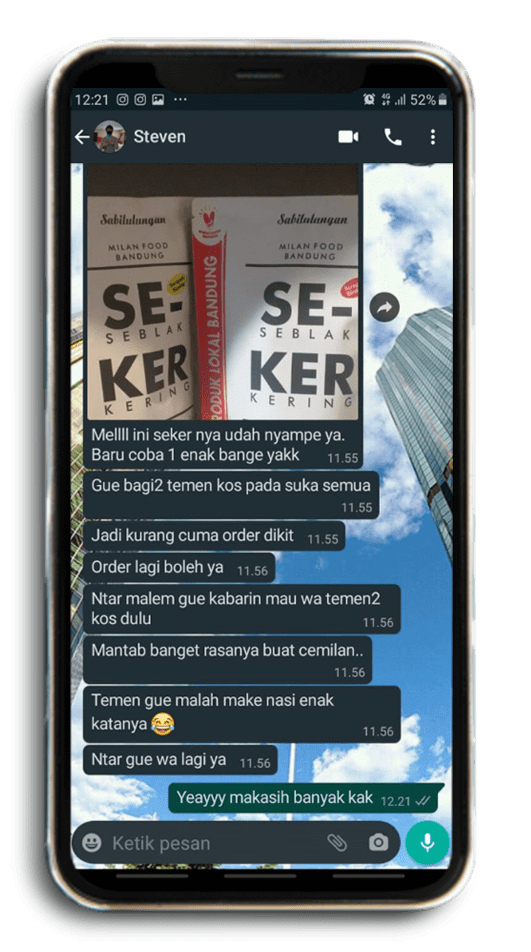 Testimoni SEKER (Seblak Kering) 1